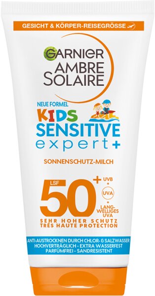 Garnier Ambre Solaire Kids Sensitive expert+ LSF 50 Sonnenlotion