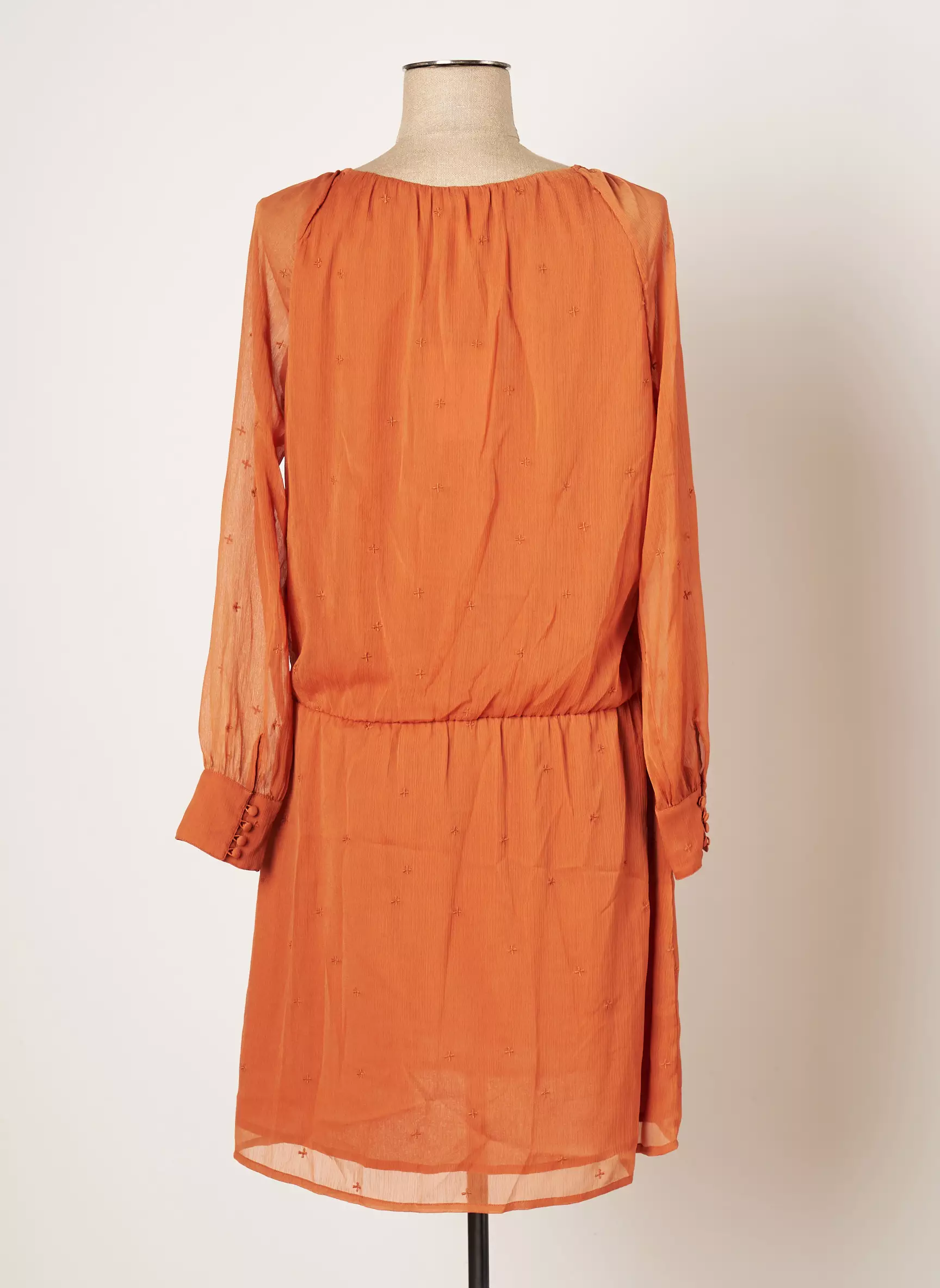 Swildens Robes Mi Longues Femme couleur marron