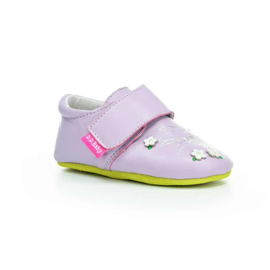D.D.Step K1596-41332 lila Barfußkrabbelschuhe