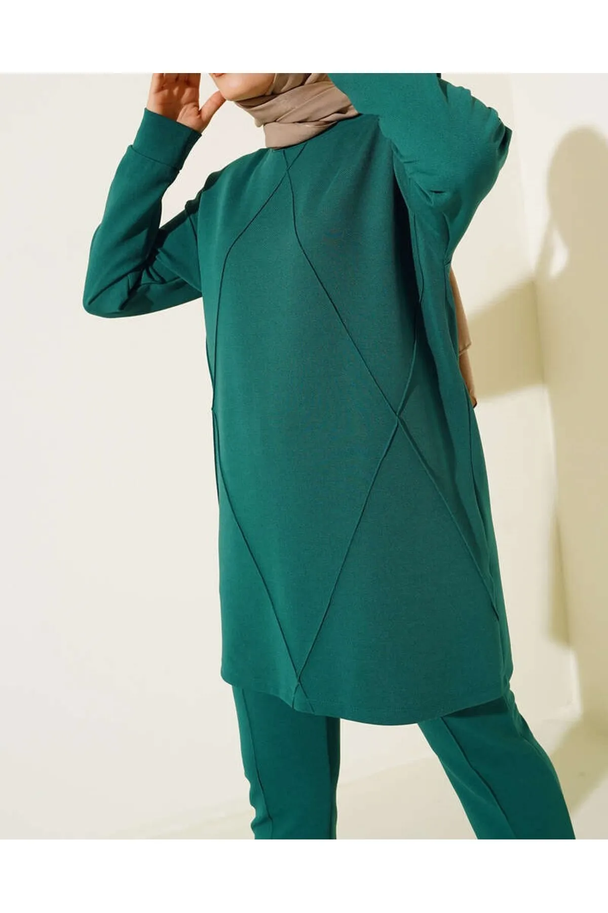 VOLT CLOTHİNG  Damen-Doppelanzug mit Çima-Muster