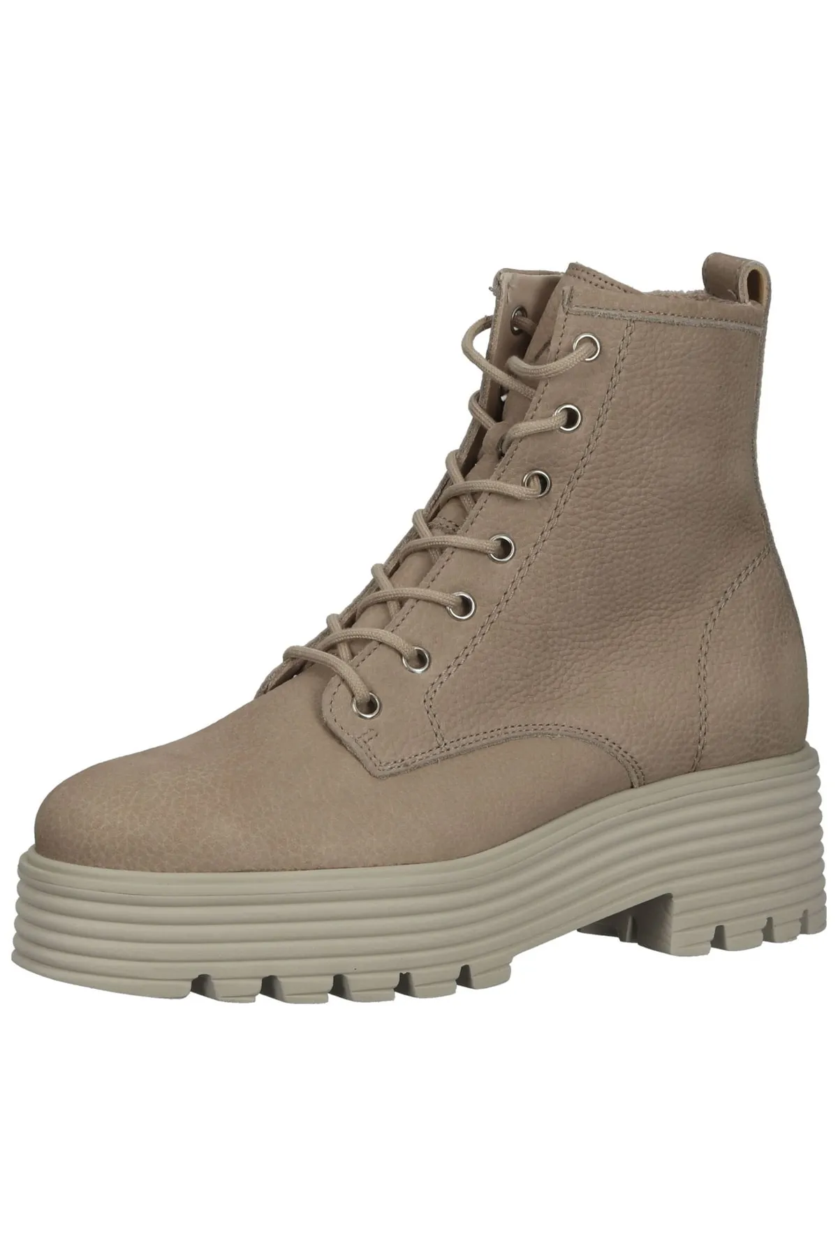 Paul Green  Stiefelette - Beige - Blockabsatz