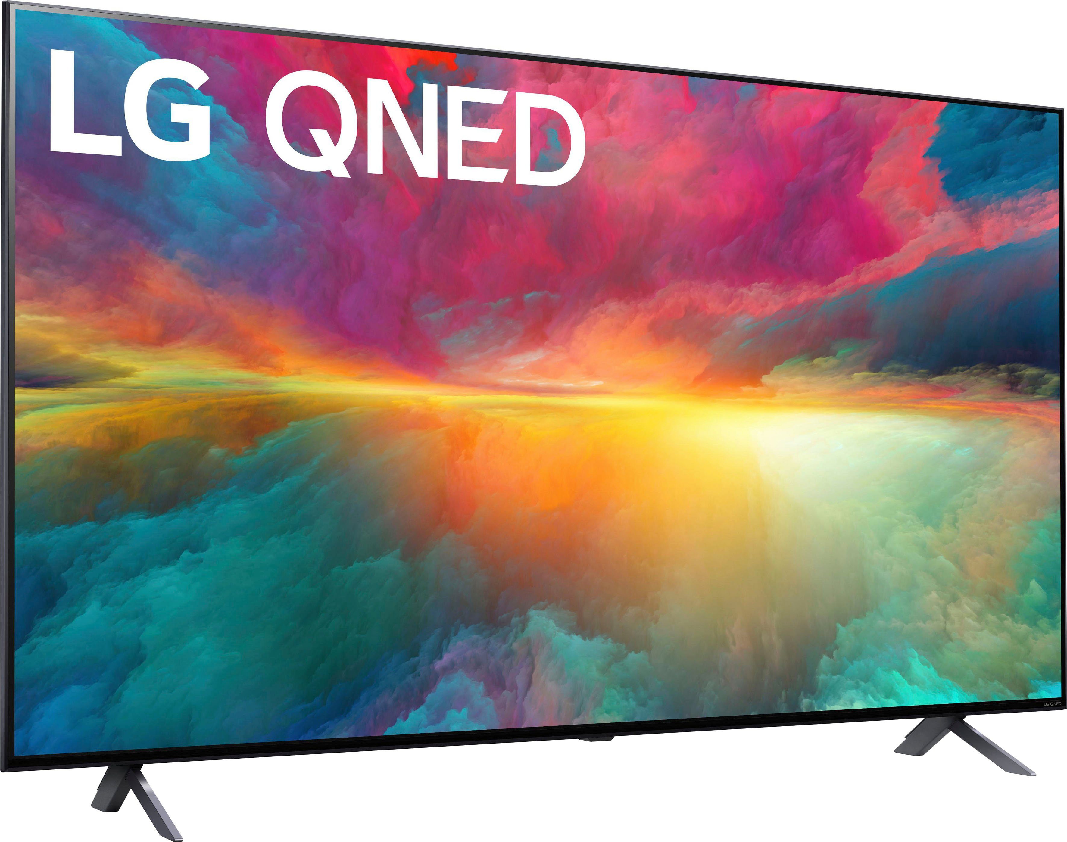 LG 65QNED756RA QNED-Fernseher (165 cm/65 Zoll, 4K Ultra HD, Smart-TV, QNED,α5 Gen6 4K AI-Prozessor,HDR10,HDMI 2.0,Single Triple Tuner)