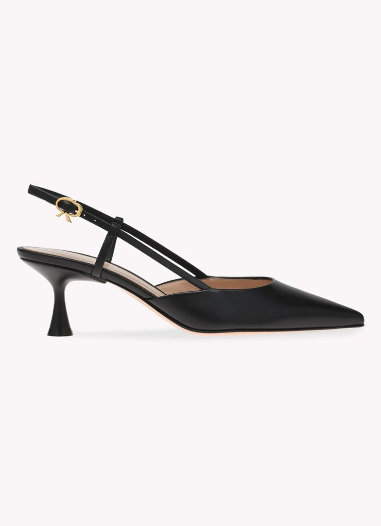 Gianvito Rossi  Ascent slingback van kalfsleer