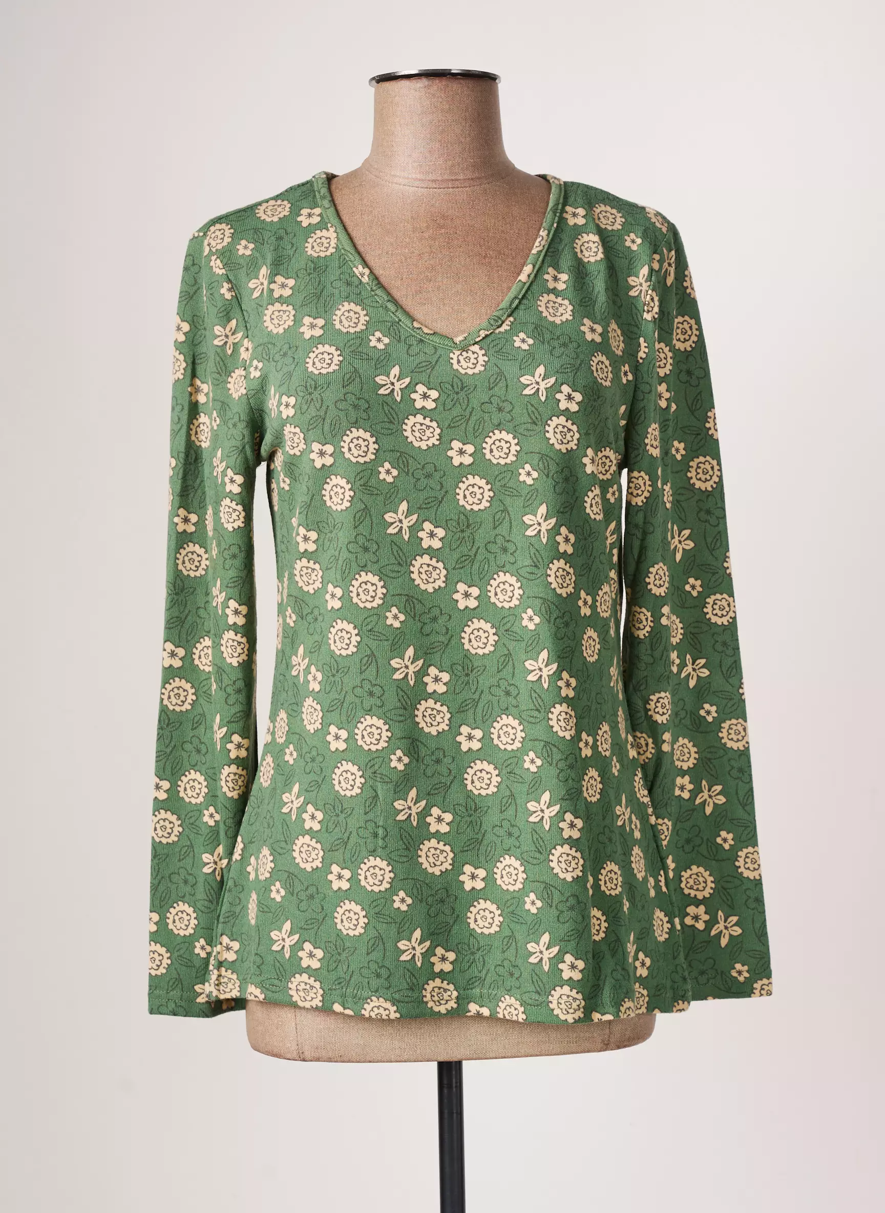 Md M Pulls Femme couleur vert