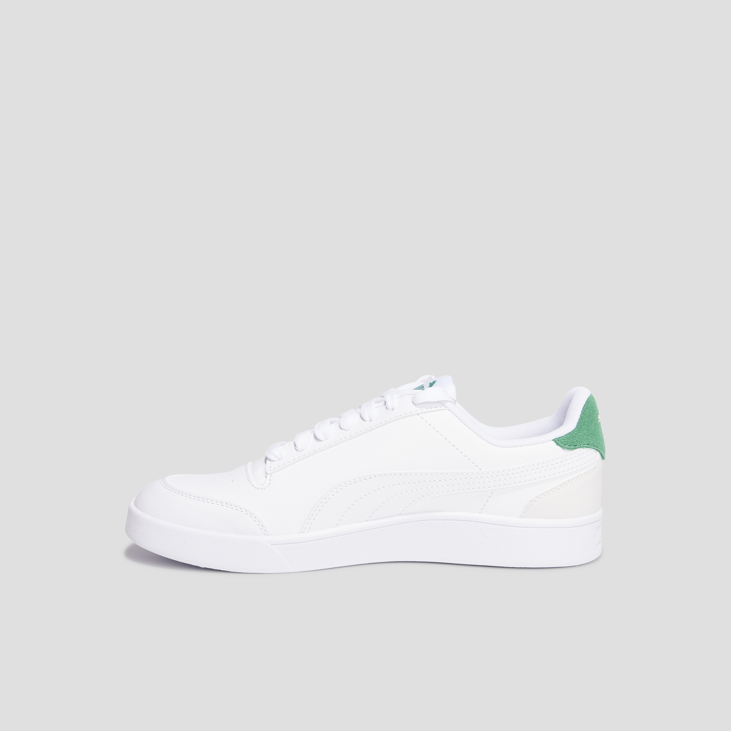 Tennis basses à lacets Puma Shuffle vert homme | La Halle