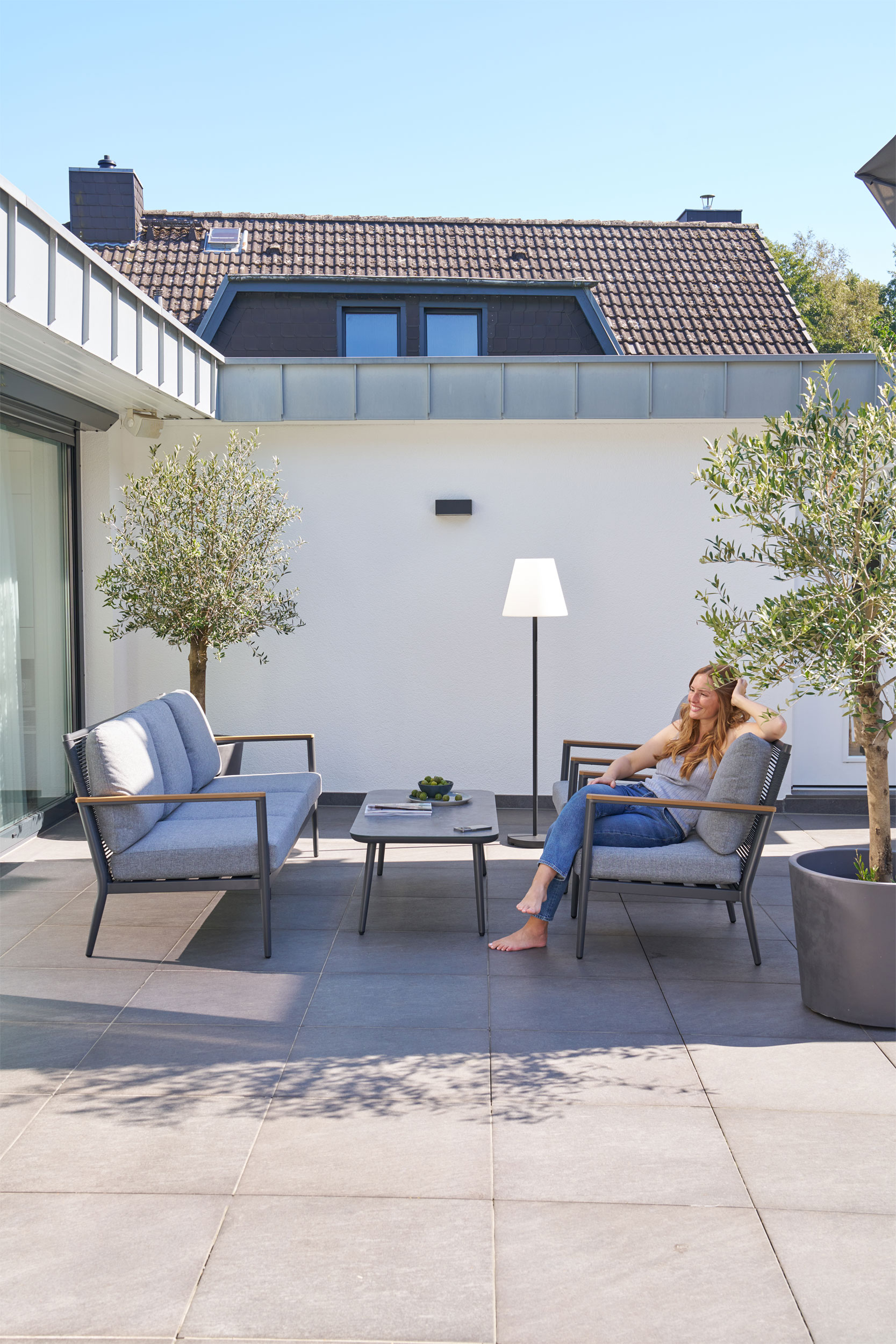 OUTDOORGartenlounge Set 4-teilig