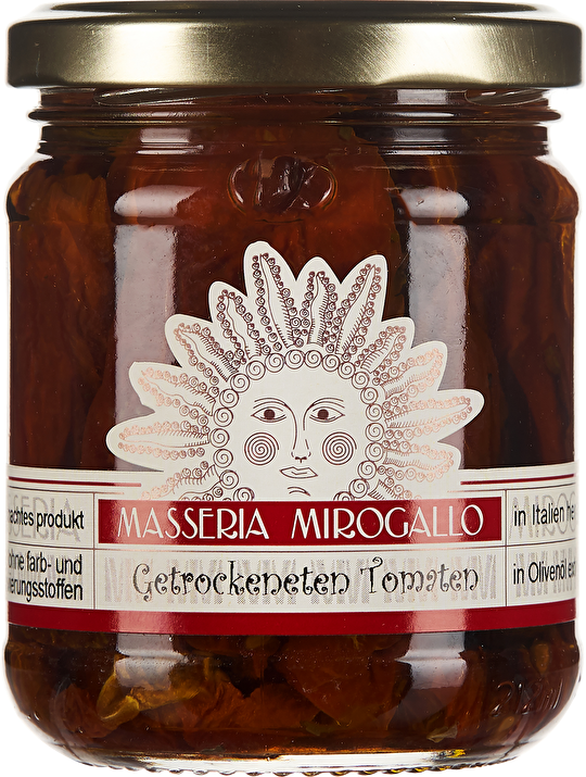 Masseria Mirogallo Sonnengetrocknete Tomaten 195g