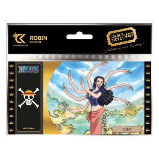 One Piece Golden Ticket: Black Edition #07 - Robin