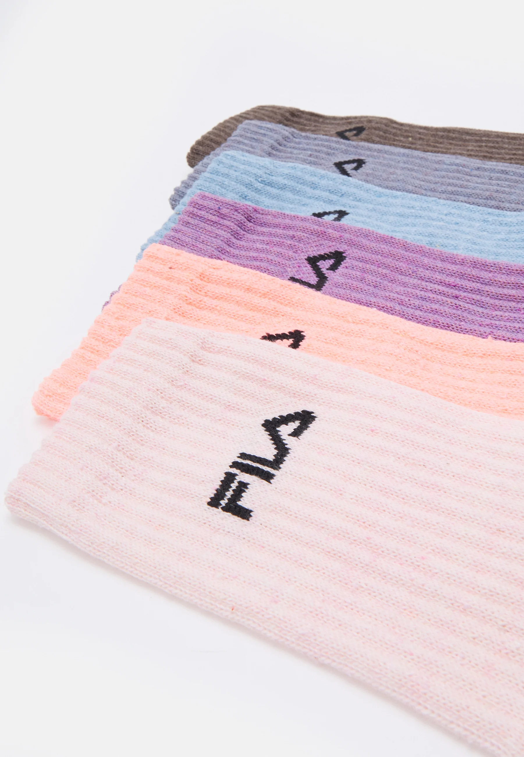 Calcetines de tenis Fila unisex, paquete de 6 - Calcetines