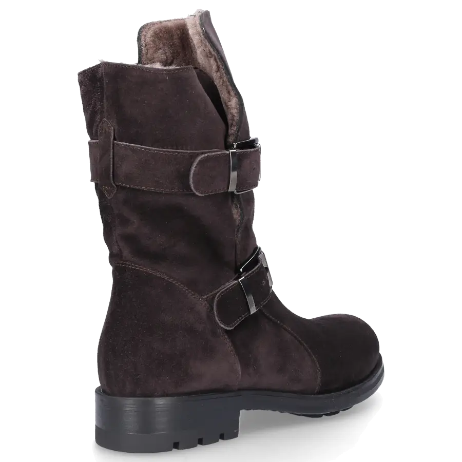 EN AVANT - Stiefeletten 255-01 Veloursleder - grau