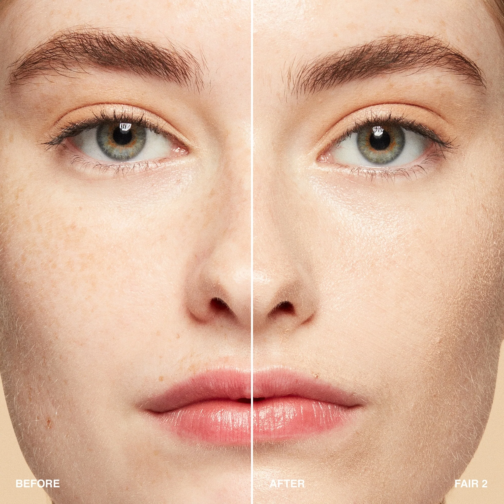 Base de maquillaje líquida con color y factor de protección solar 15, enriquecida con vitaminas.