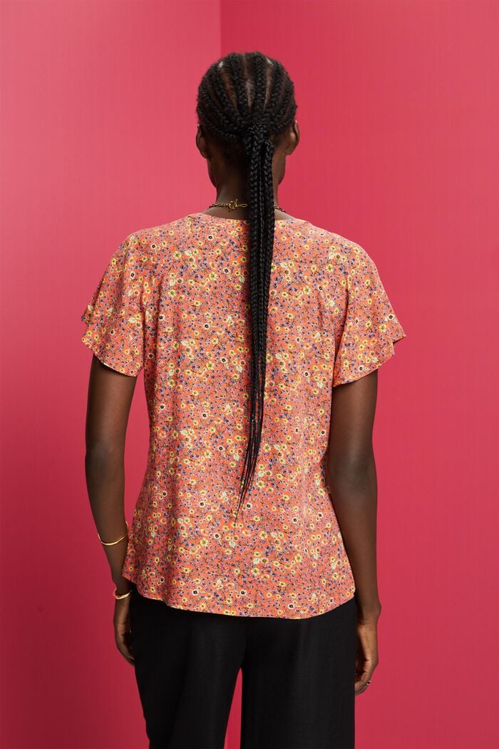 Bluse mit Muster, LENZING™ ECOVERO™