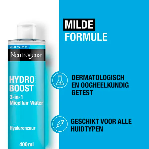 Neutrogena Hydro Boost 3 az 1-ben micellás víz 400ml - Minden bőrtípusra
