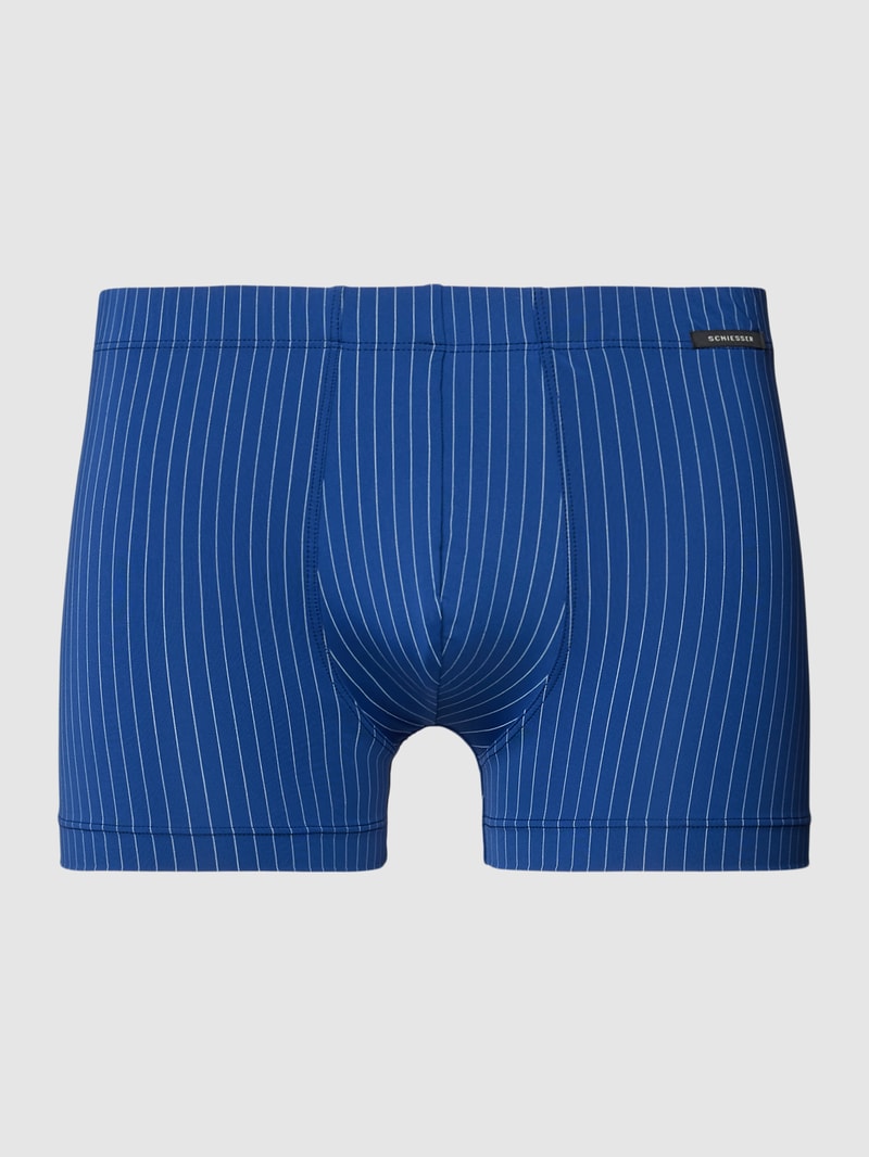 Boxershorts mit Streifenmuster in royalblau