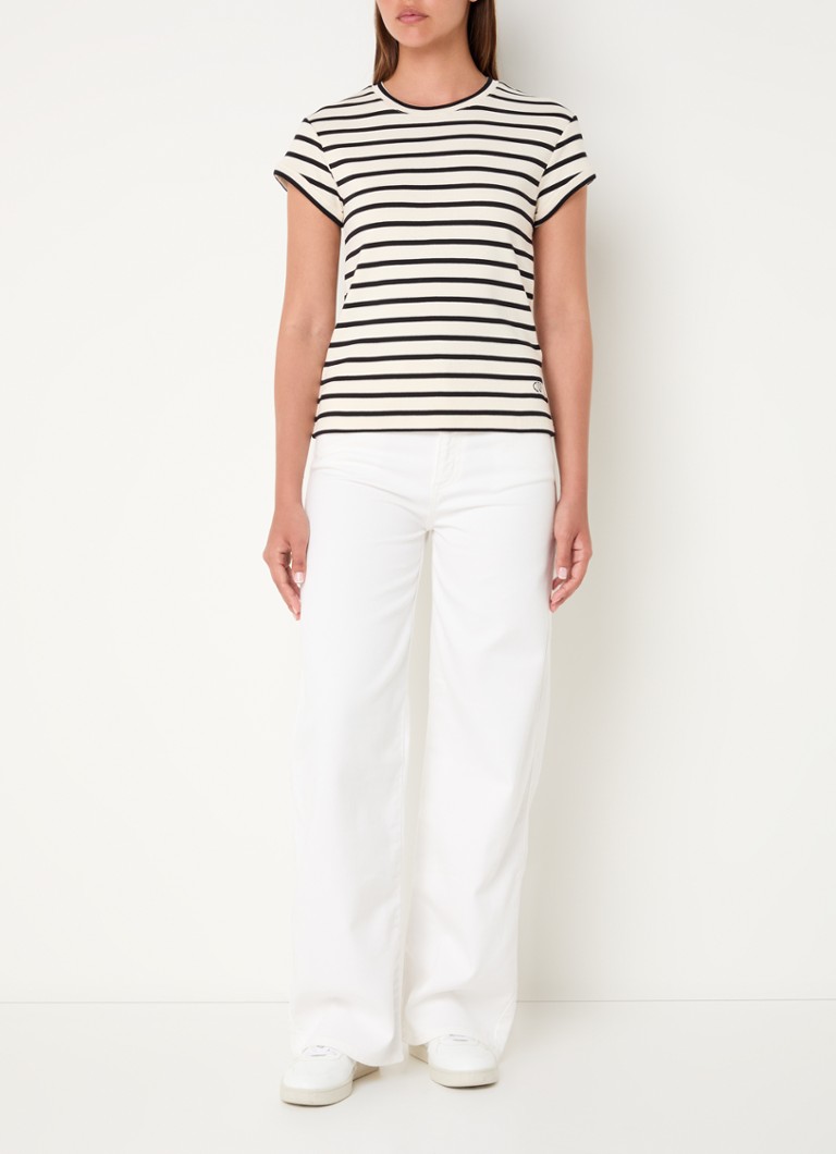 T-shirt girocollo a righe di Claudie Pierlot