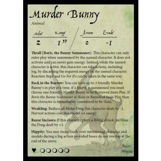 Moonstone - Boris The Bunny Summoner (EN)