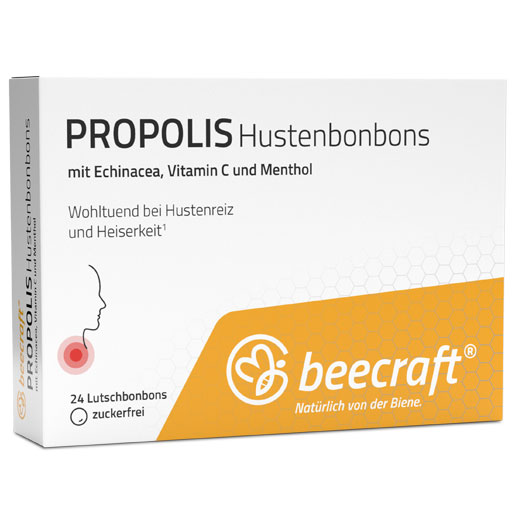 BEECRAFT Propolis Husten-Bonbons  24 St  Bonbons