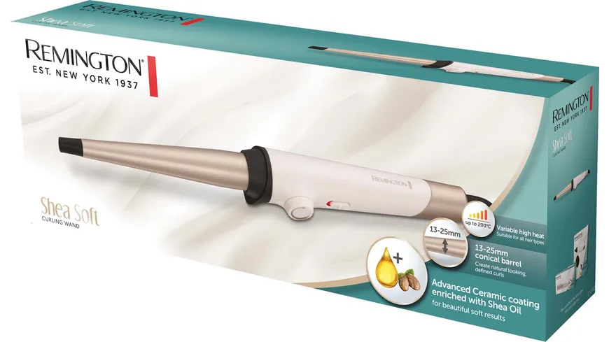 REMINGTON Lockenstab CI4740 Shea Soft