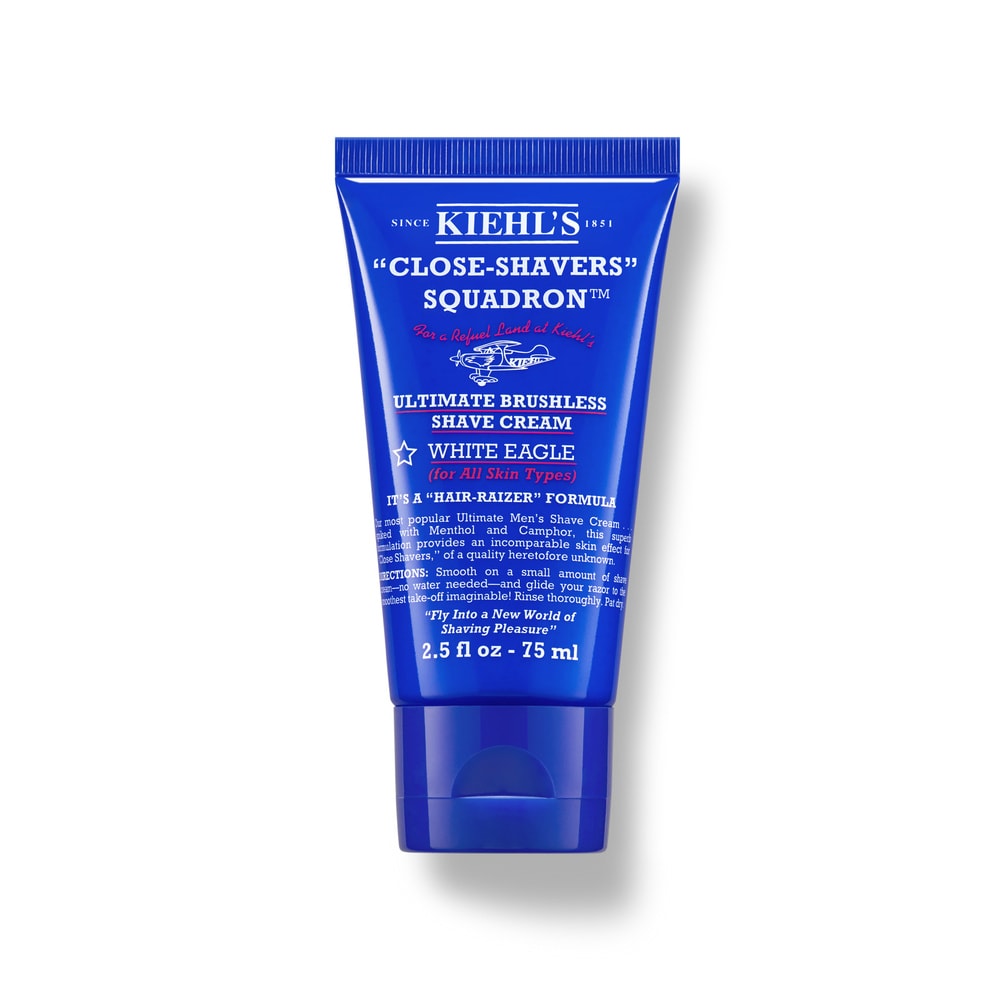 kiehl's Ultimate Brushless Shave Cream - White Eagle Crème à raser haute fraîcheur pour toustypes de peaux