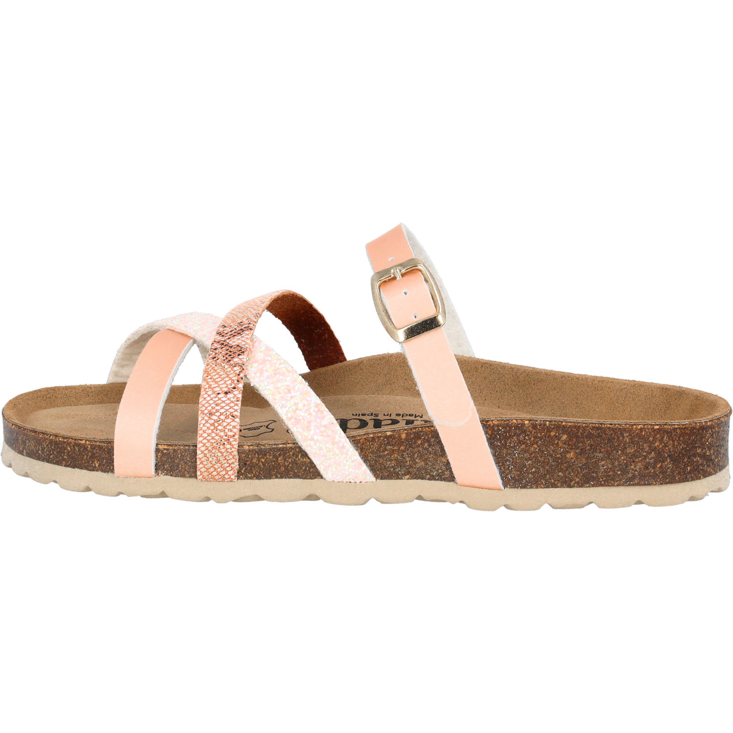 Palado Cruisi, Pantoletten, Damen, Rose Multisparkle