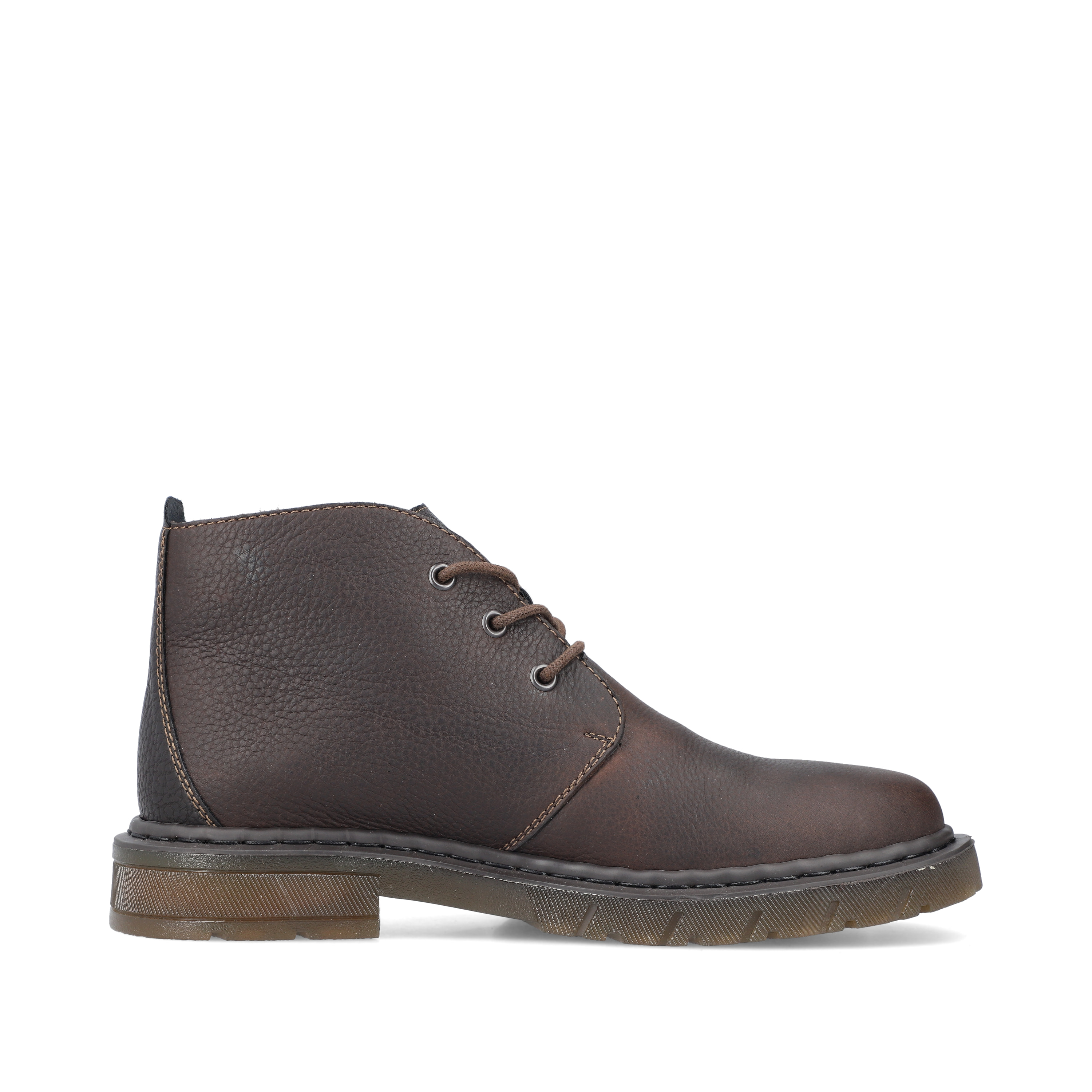 Rieker Herren Schnürstiefel dunkelbraun