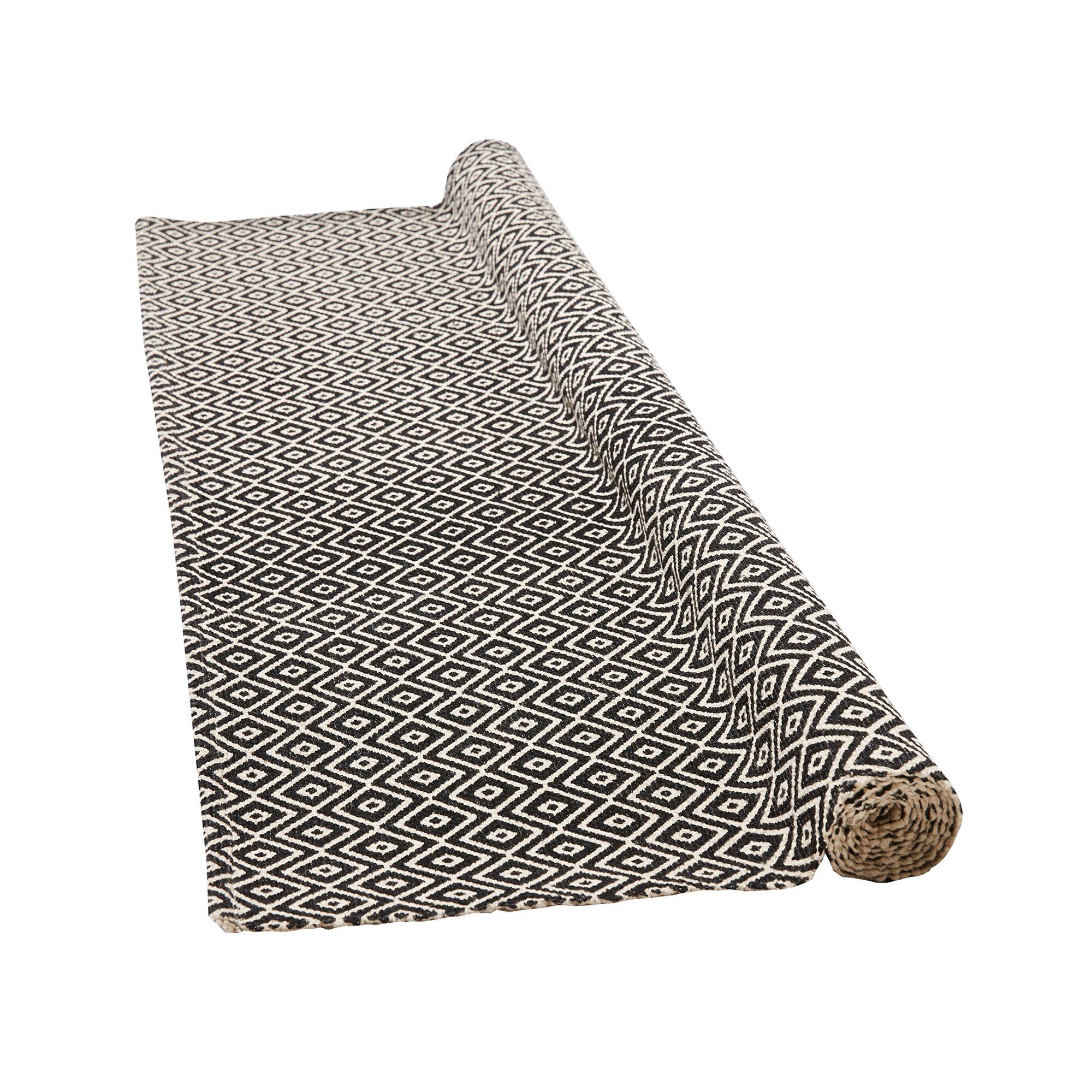 Tapis graphique pur coton