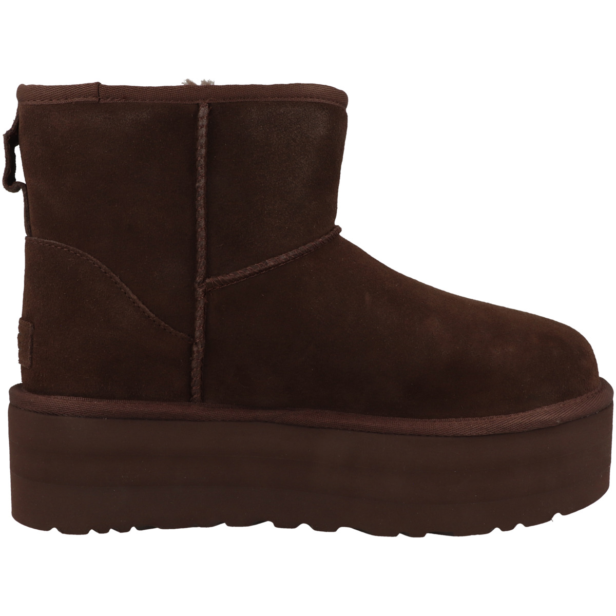 UGG Classic Mini Platform Boots dunkelbraun