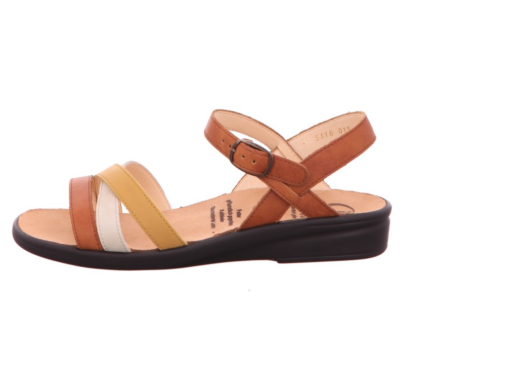 GANTER Komfort Sandalen braun