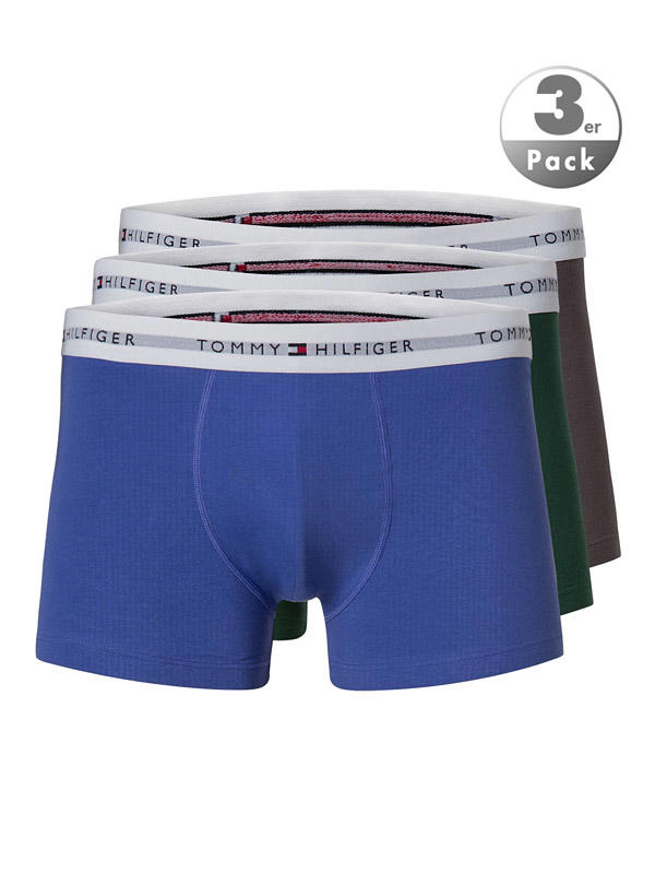 Tommy Hilfiger, Trunks, Baumwoll-Stretch, lavendel-grün-grau