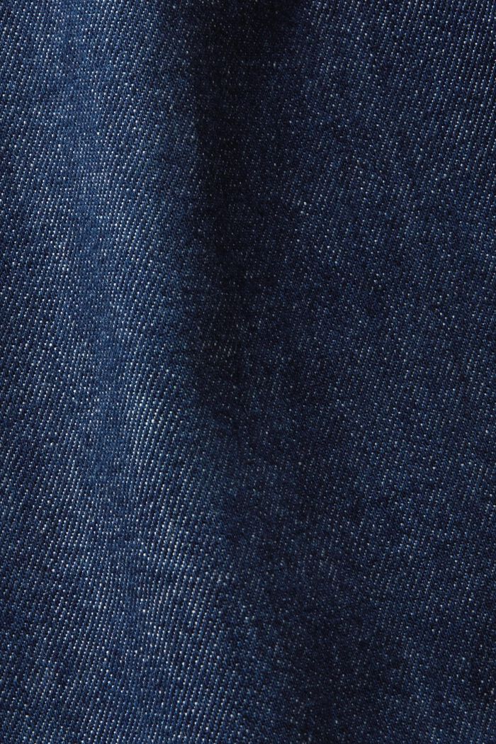 Jeans mit geradem Bein und mittlerer Bundhöhe
