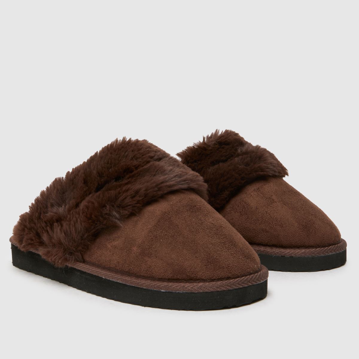 Schuh – Hadley – Bruna tofflor med mule