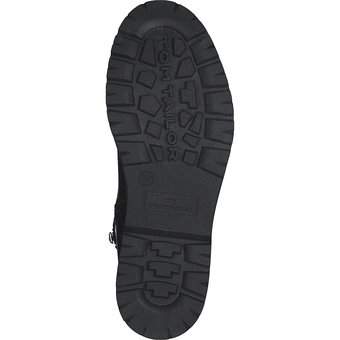 Tom Tailor Chelsea Stiefelette in schwarz