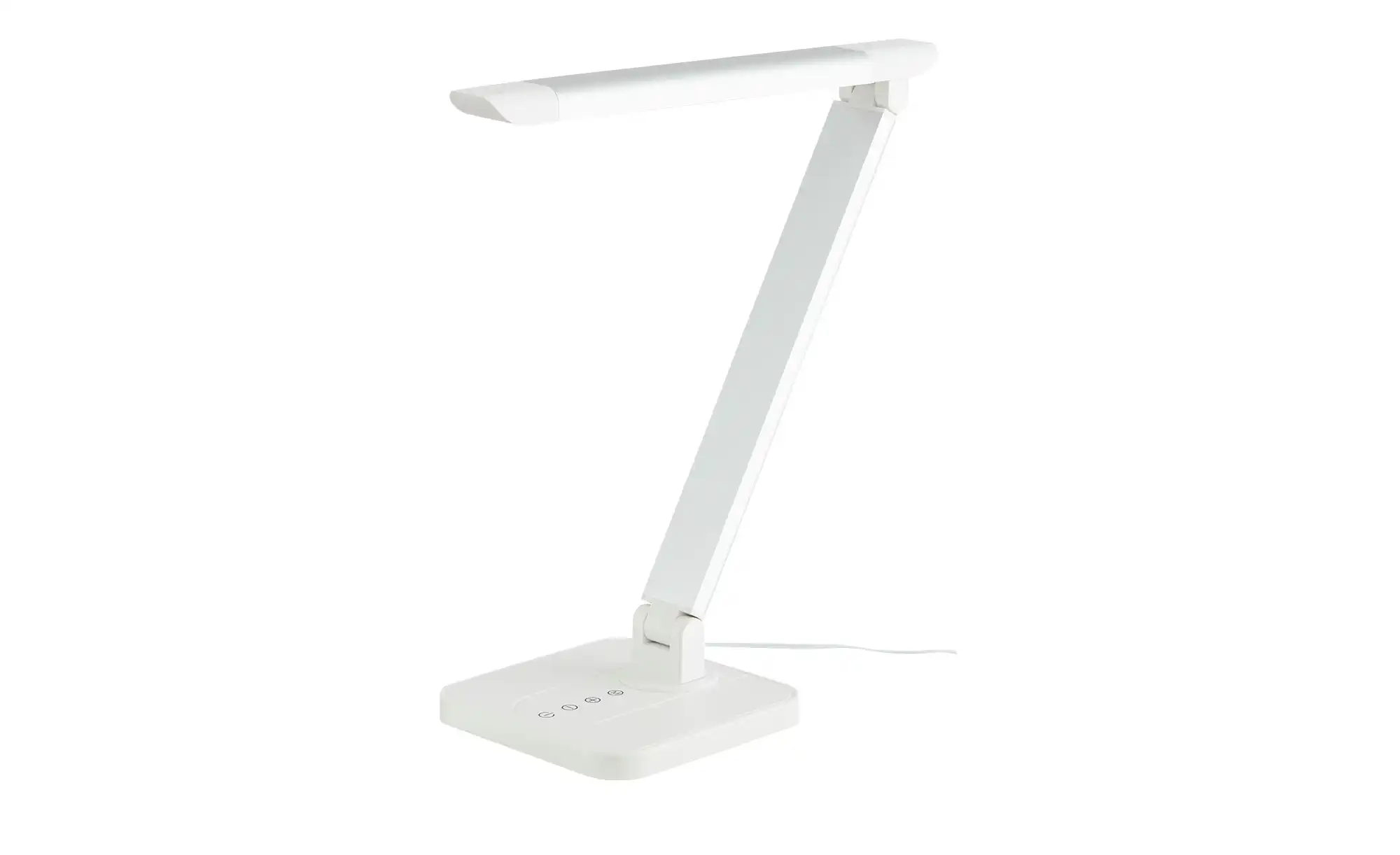 KHG LED-Tischleuchte, 1-flammig, Alu/weiß