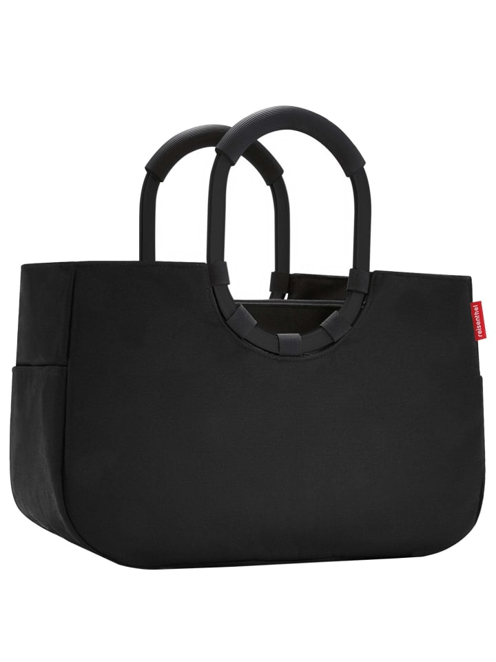 Reisenthel loopshopper M / Shopper 40 cm (frame raffia black) in frame black/black günstig kaufen onesize