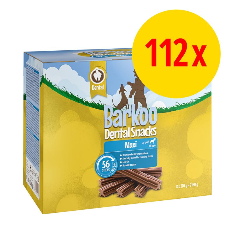 Sparpaket Barkoo Dental Snacks 112 Stück