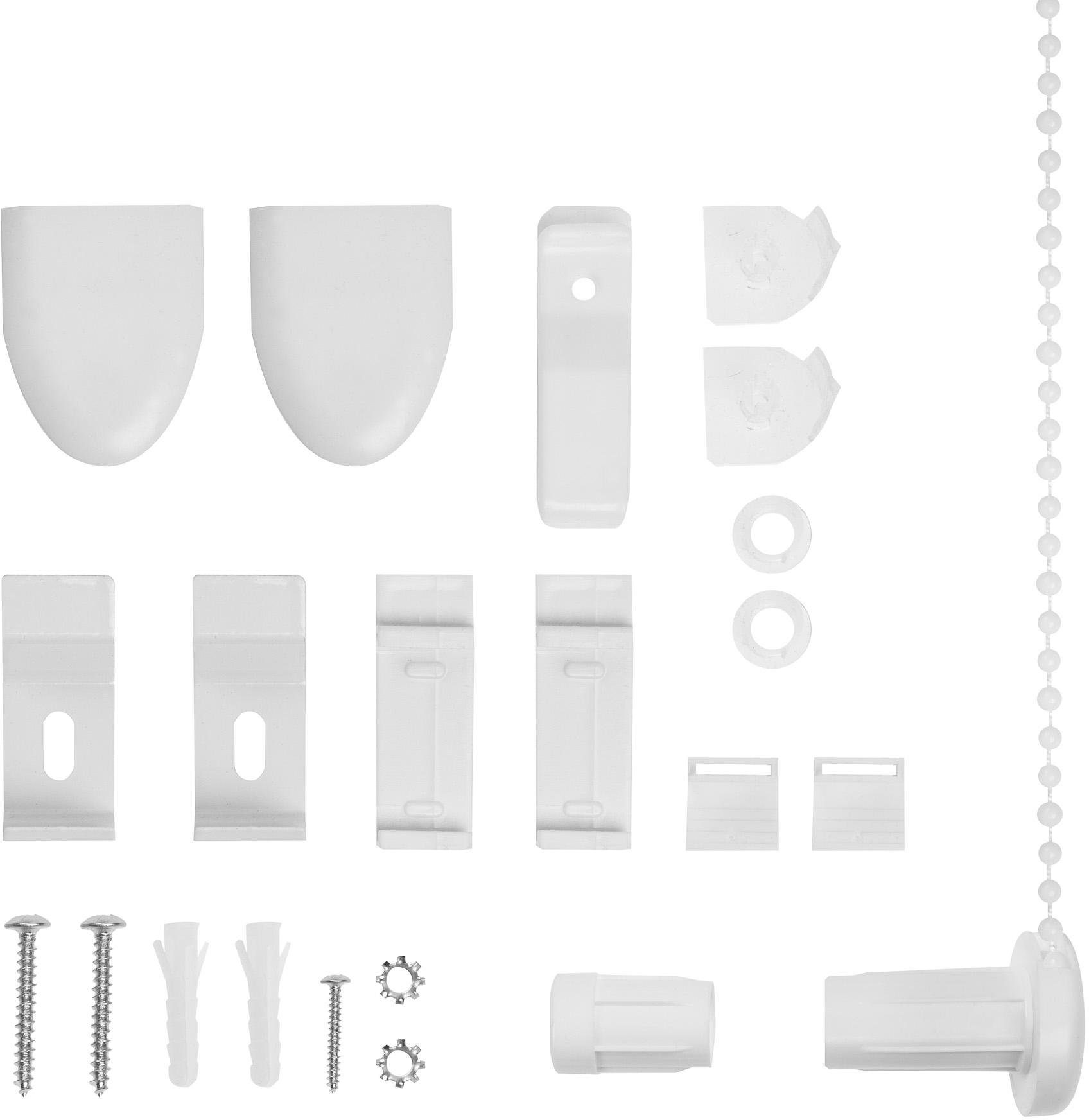 Sichtschutzzüge Montagezubehör-Set, LICHTBLICK ORIGINAL, Rollos, (Packung), für Duo Rollo KDR