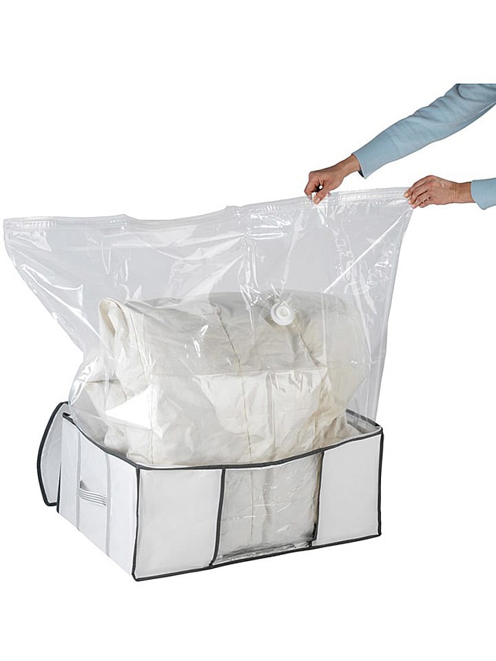 Wenko Vakuum-Box in Weiß - (B)50 x (H)27 x (T)65 cm günstig kaufen onesize