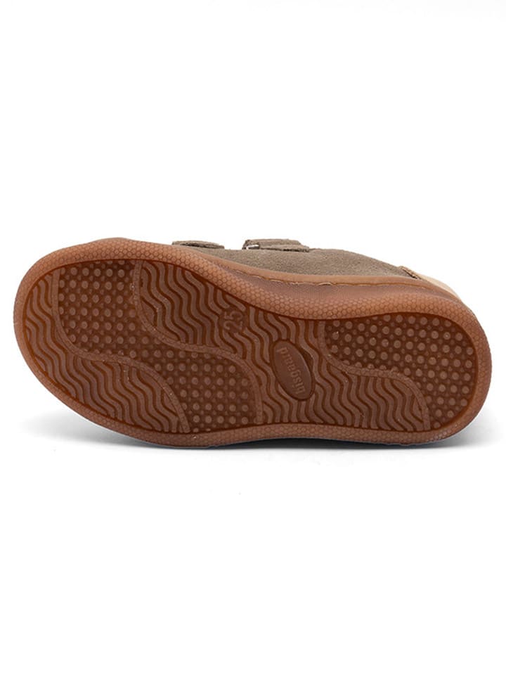 bisgaard Leder-Sneakers in Braun günstig kaufen
