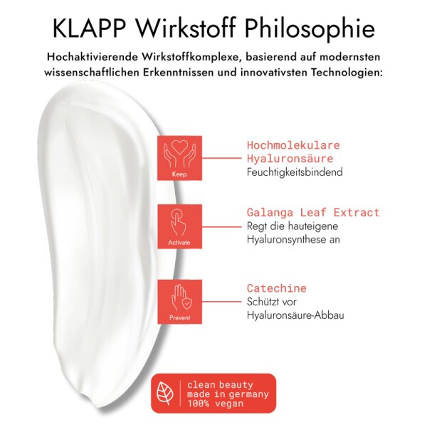 KLAPP Skin Care Science Triple Action Moisturizing Day + Night Cream Gesichtscreme
