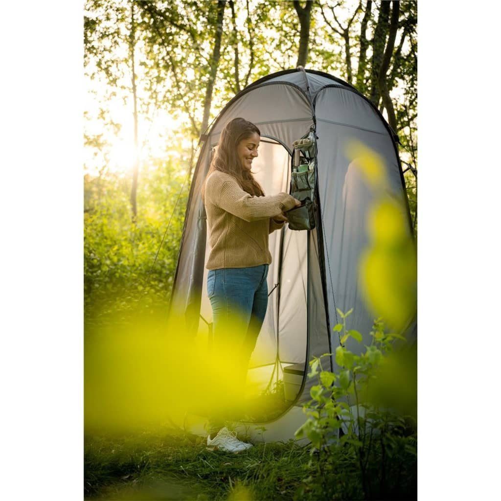 easy camp Solardusche Pop-Up-Toilettenzelt Little Loo Granitgrau
