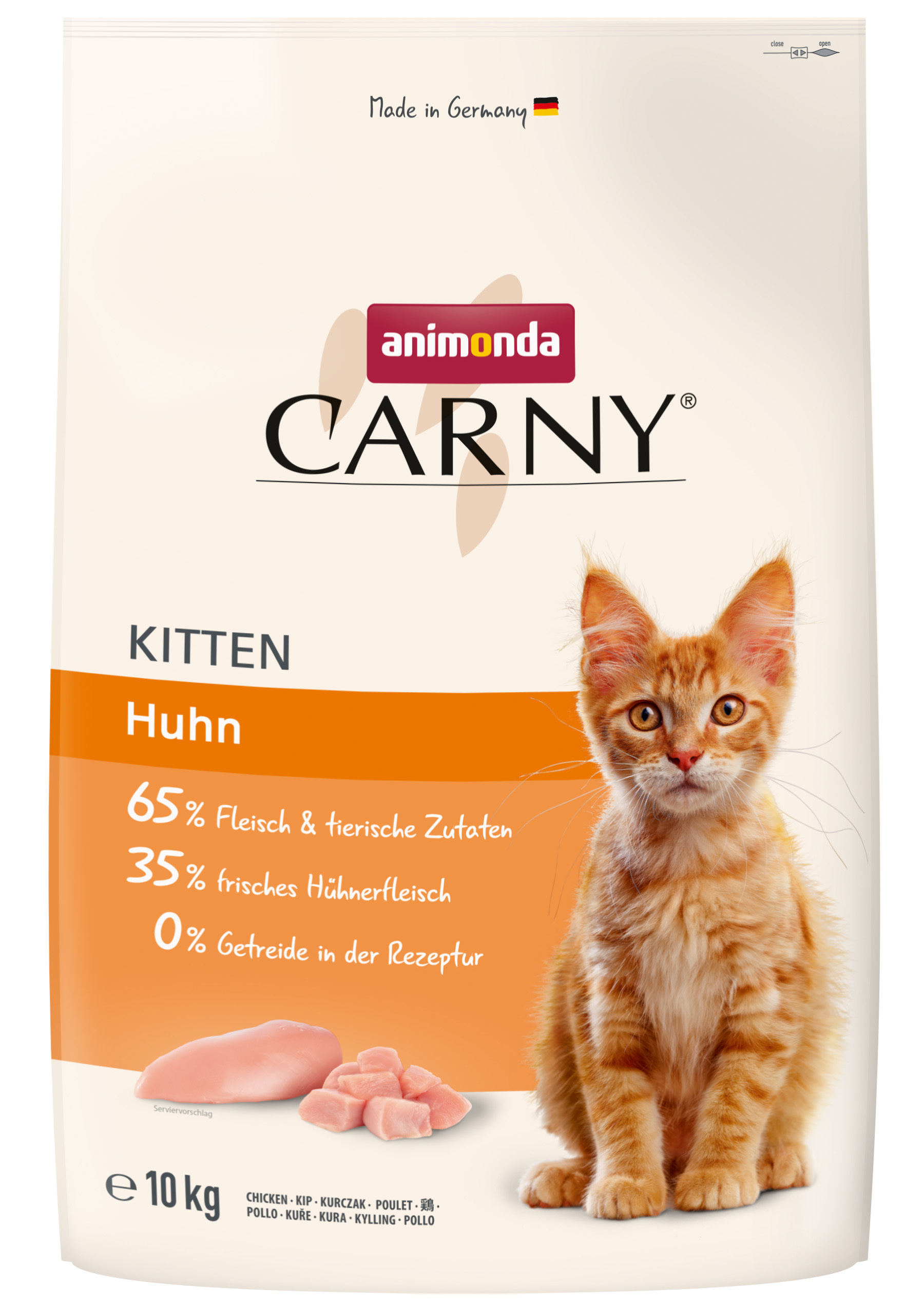 Animonda Trockenfutter Animonda Carny Kitten Huhn 10 kg