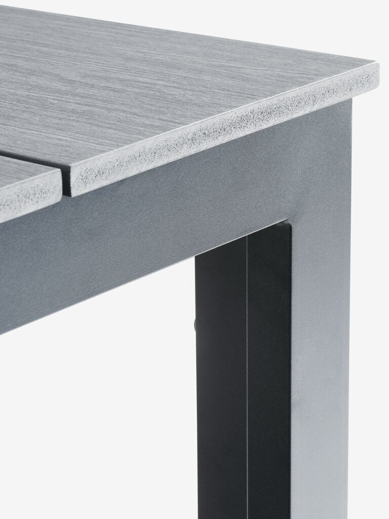 MARIELYST Garden Table MARIELYST W90xD205 Gray