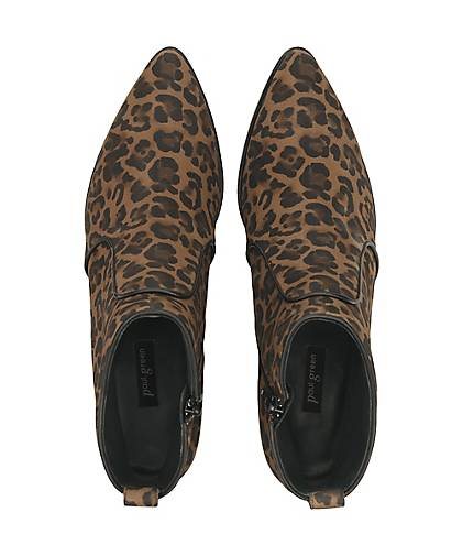 Paul Green Leder-Stiefelette