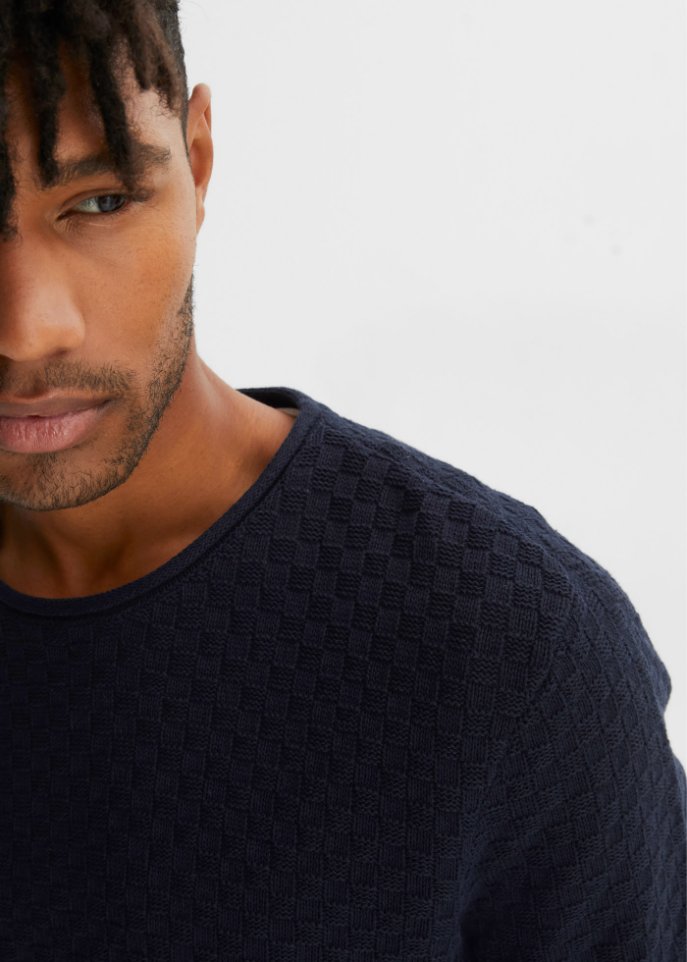 Pullover mit recycelter Baumwolle