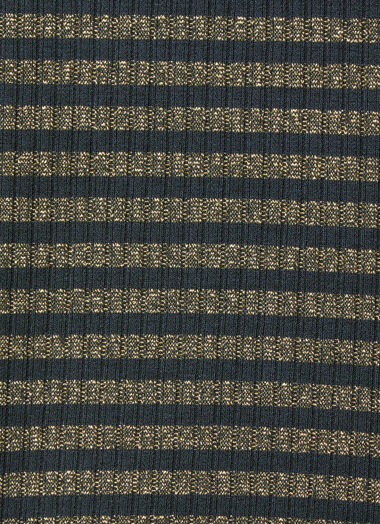 T-shirt Summum en maille fine à rayures et lurex