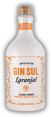 Gin SUL Laranjal Gin SUL Laranjal Limited Edition - Gin SUL destilliert mit Algarve Orange, Mandarine und Orange Pekoe Tee. 0,5	 Liter - Vol 43%