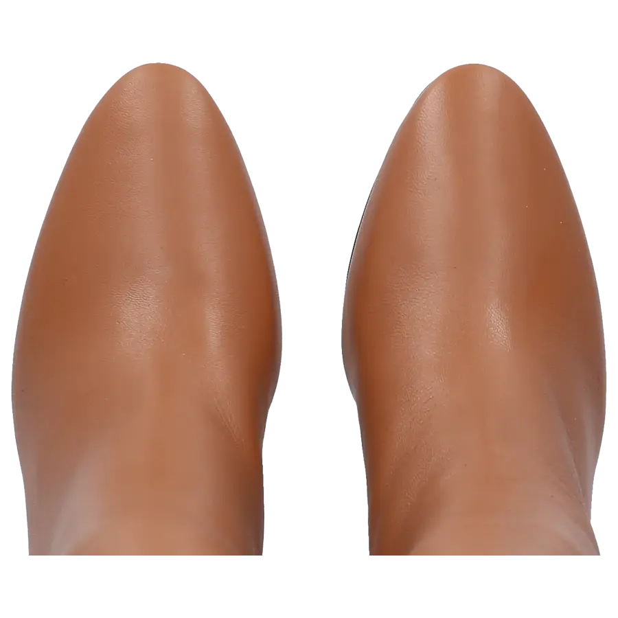 Aquazzura - Klassische Stiefeletten MANZONI 85 Nappaleder - braun