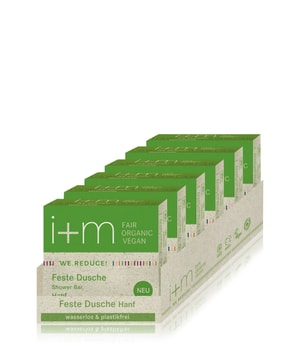 i+m Naturkosmetik WE REDUCE! Feste Dusche Hanf Duschgel 300 g