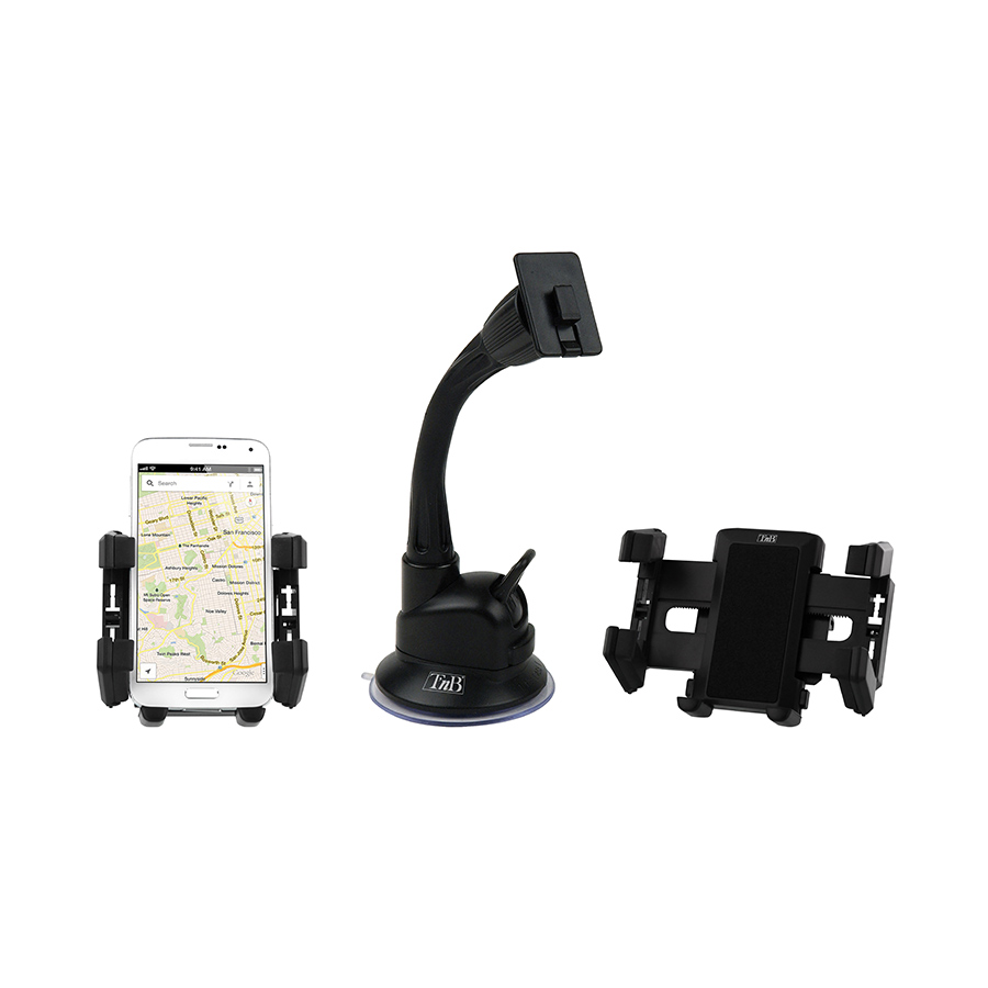 Universal-Saugnapfhalter mit 360° Grad Rotationsmöglichkeit von t'nb, 1 Stück - ATU