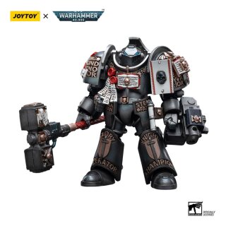 Warhammer 40k Actionfigur: Grey Knights - Nemesis Dreadknight (Including Grey Knights Terminator Caddon Vibova)